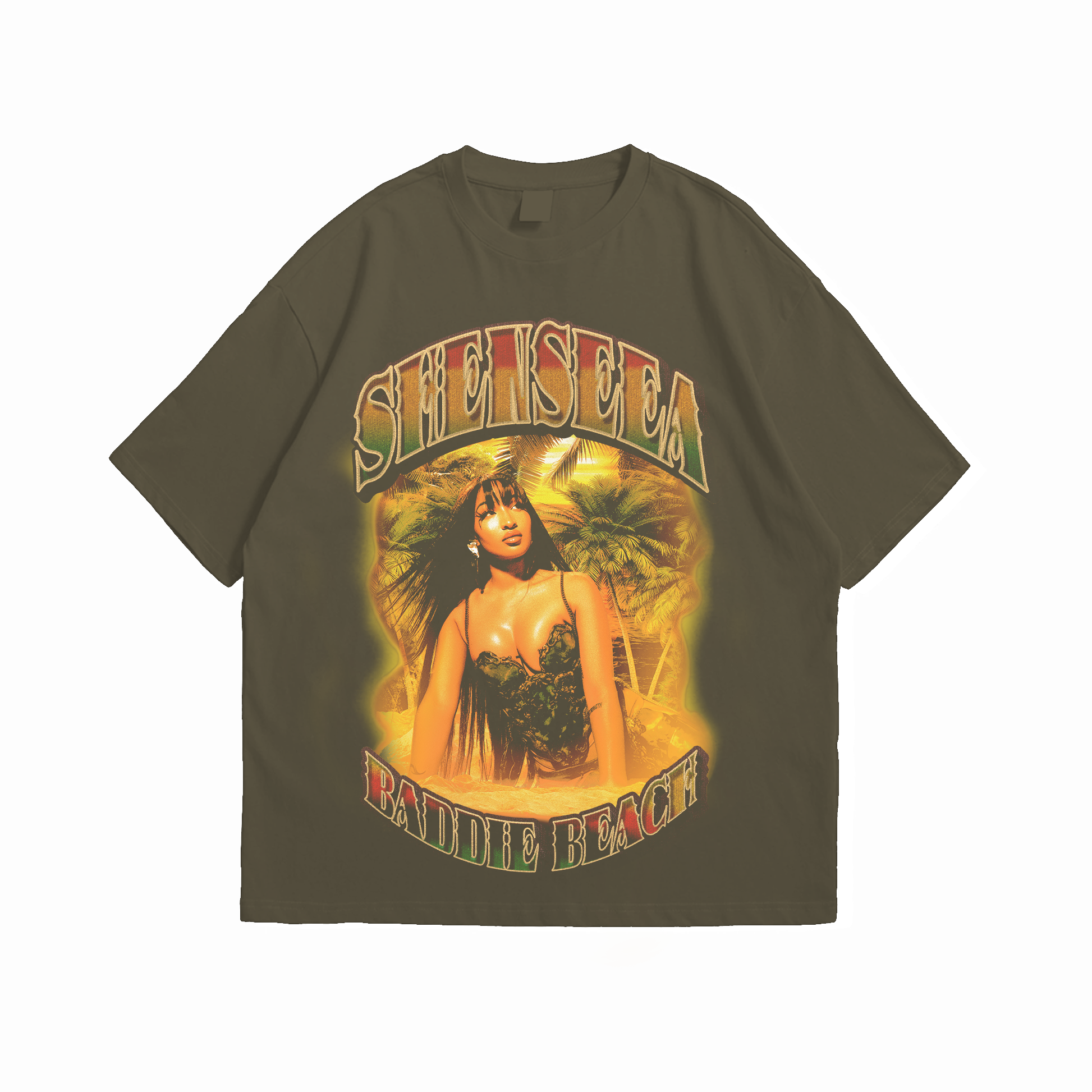 Baddie Beach Tee – Shenseea